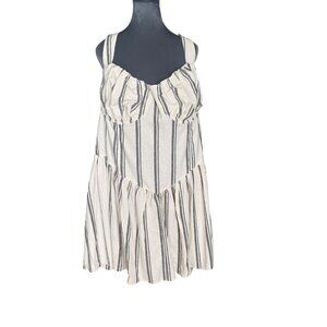 Future Collective Jenee Naylor Striped Sleeveless Dress Size 26
